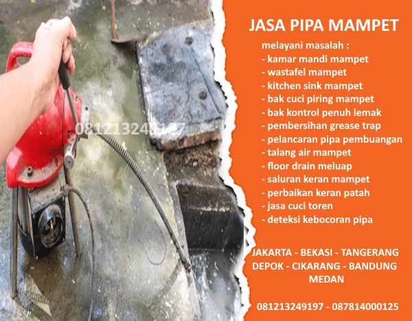 jasa saluran mampet bandung
